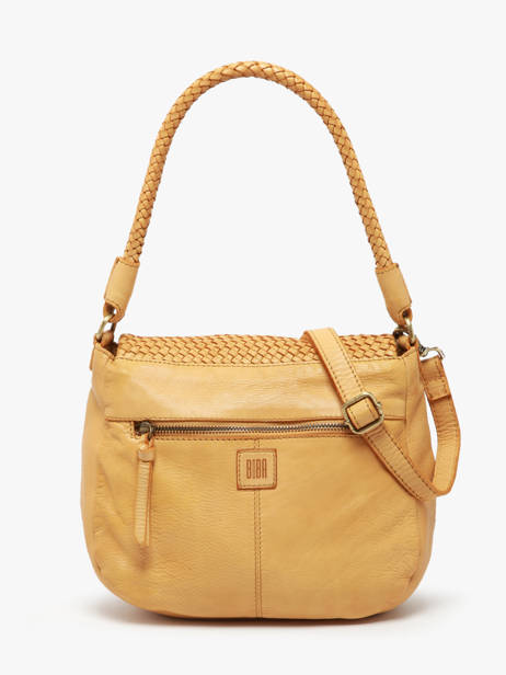 Schoudertas Heritage Leder Biba Geel heritage VAR1L ander zicht 4